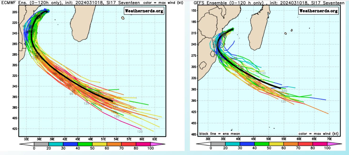 TC 17S(FILIPO) intensifying next 24H//INVEST 91S likely to develop next 48H// 1100utc updates