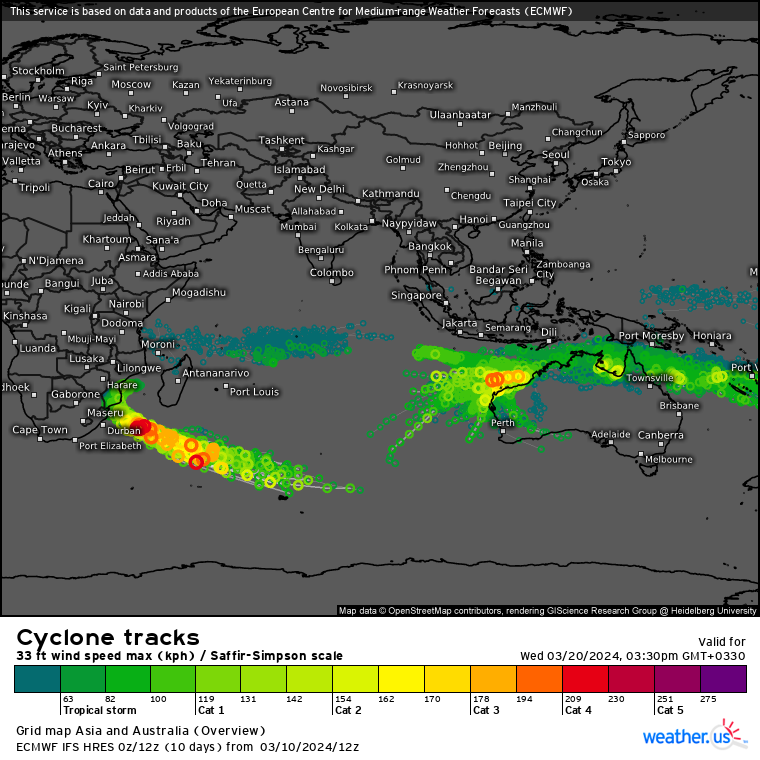 TC 17S(FILIPO) intensifying next 24H//INVEST 91S likely to develop next 48H// 1100utc updates