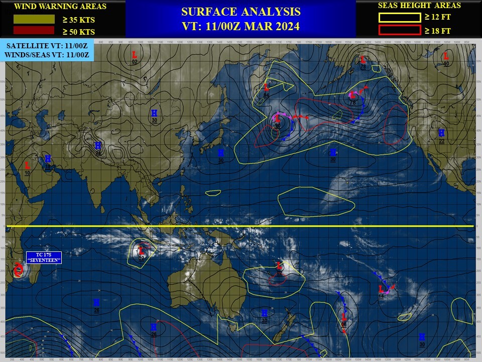 TC 17S(FILIPO) intensifying next 24H//INVEST 91S likely to develop next 48H// 1100utc updates