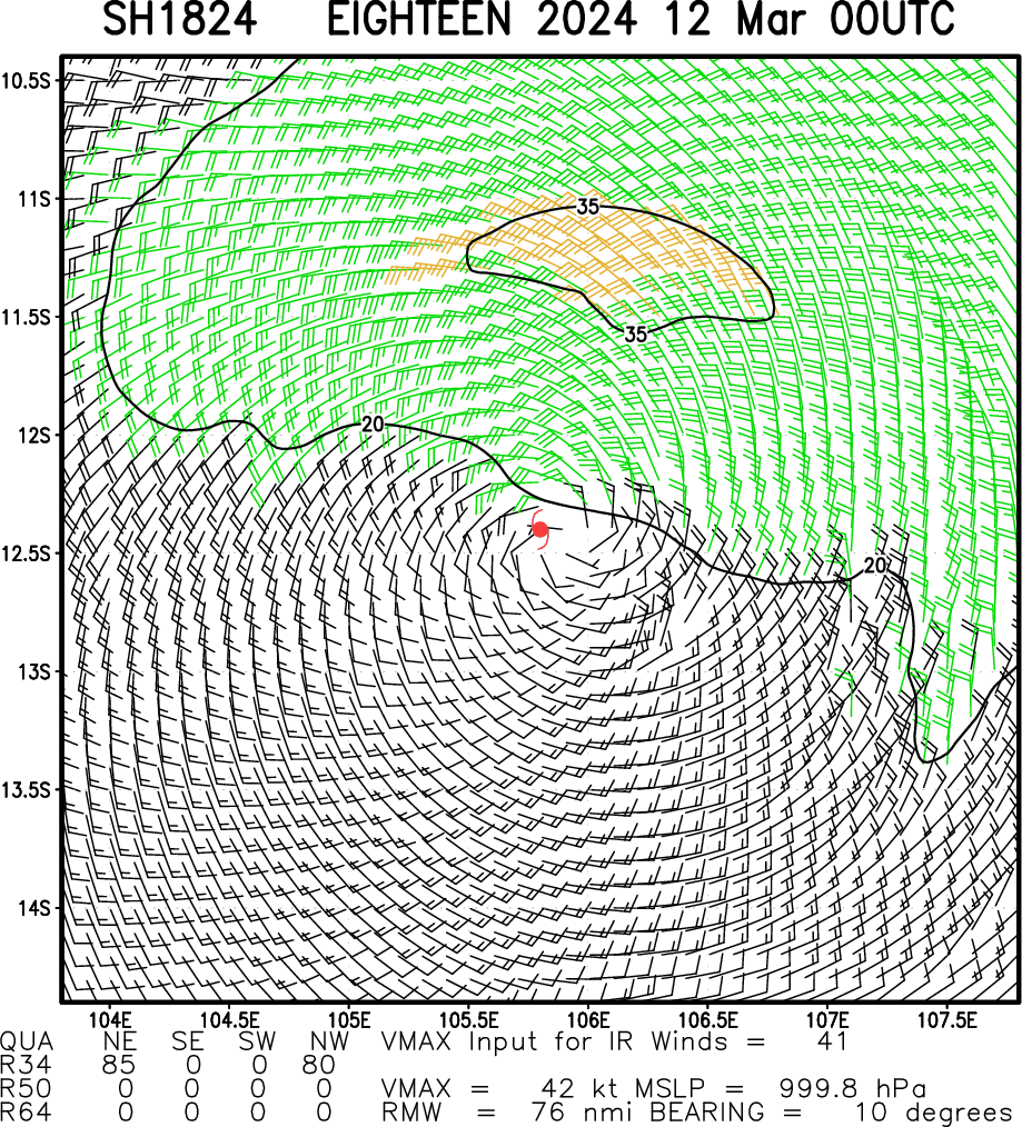 TC 17S(FILIPO) peaked near BEIRA/MOZ to peak again when exiting land//TC 18S to intensify next 5 days//INVEST 93P//INVEST 92P// 1200utc