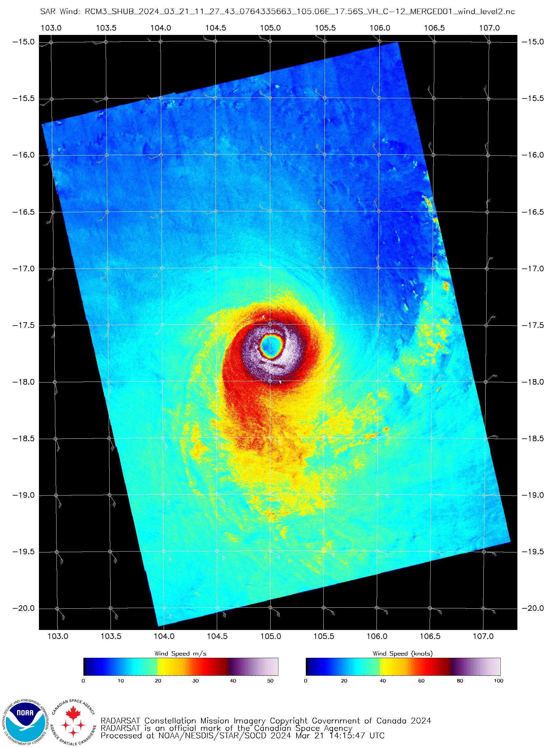 TC 18S(NEVILLE) peaked at CAT 4 US well above forecast//INVEST 95S// ECMWF 10 Day Storm Tracks// 2215utc