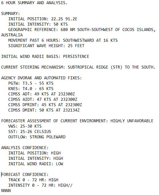 TC 18S(NEVILLE) rapidly weakening//INVEST 95S// ECMWF 10 Day Storm Tracks// 2403utc TC 18S(NEVILLE) rapidly weakening//INVEST 95S// ECMWF 10 Day Storm Tracks// 2403utc