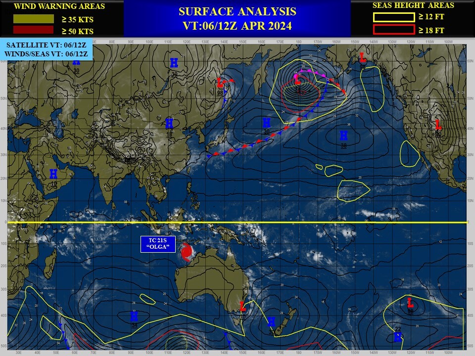 TC 21S(OLGA) intensifying and peaking within 24H may reach CAT 2 US// ECMWF 10 Day Storm Tracks, 0615utc