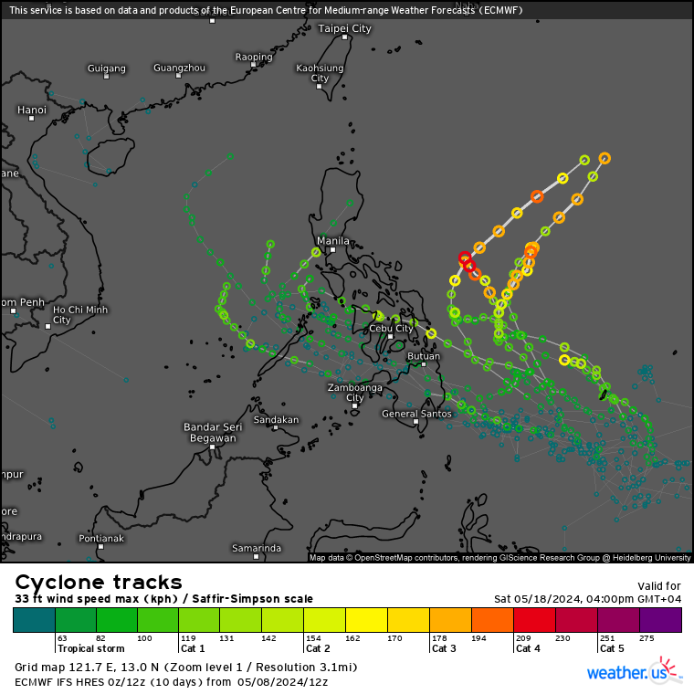 Western North Pacific 3 Week TC Formation Probability// 0903utc