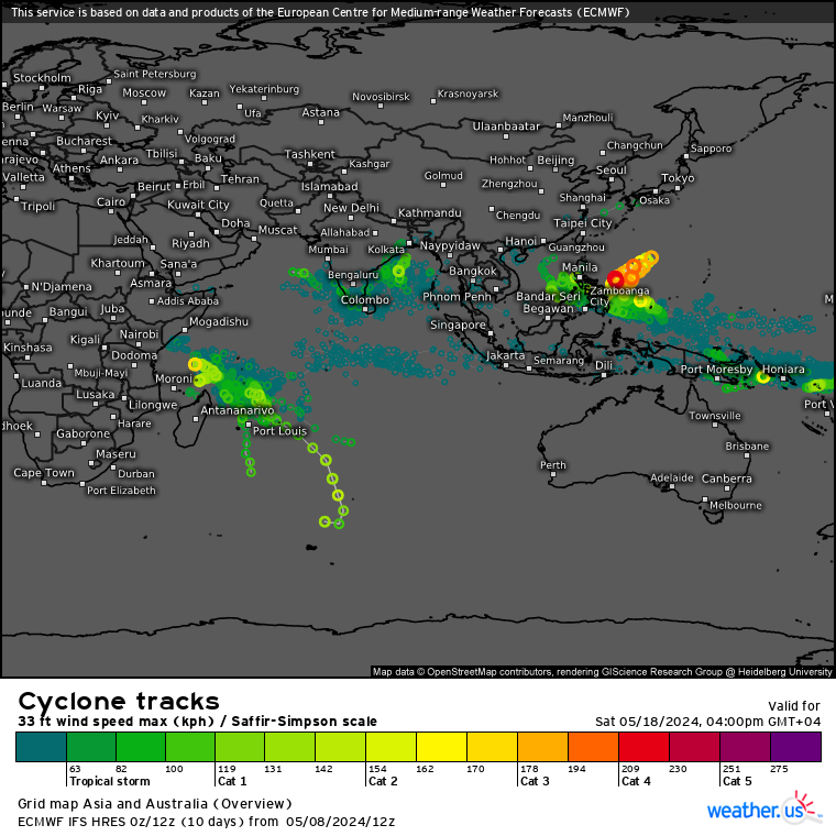 Western North Pacific 3 Week TC Formation Probability// 0903utc