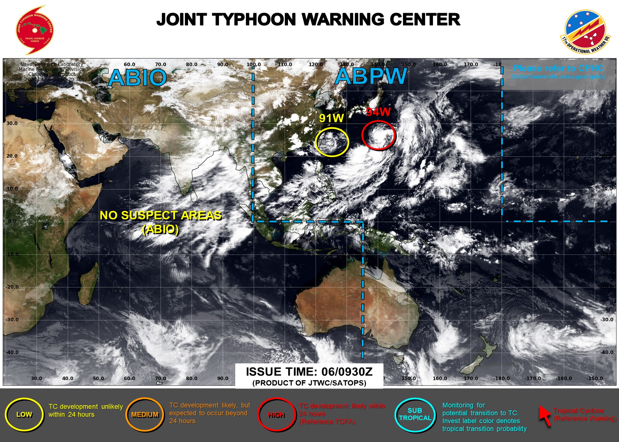 JTWC IS ISSUING 3HOURLY SATELLITE BULLETINS ON INVEST 94W. JTWC IS ISSUING 3HOURLY SATELLITE BULLETINS ON INVEST 94W.