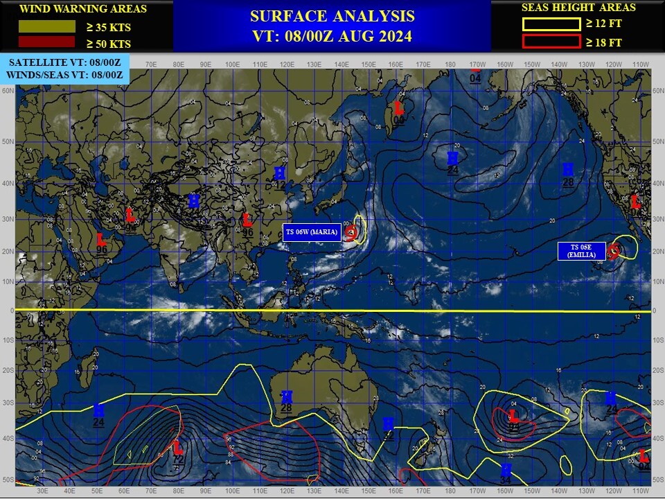 06W(MARIA) intensifying set to reach Typhoon Intensity within 24hours// 3 Week TC Formation Probability//0809utc  06W(MARIA) intensifying set to reach Typhoon Intensity within 24hours// 3 Week TC Formation Probability//0809utc