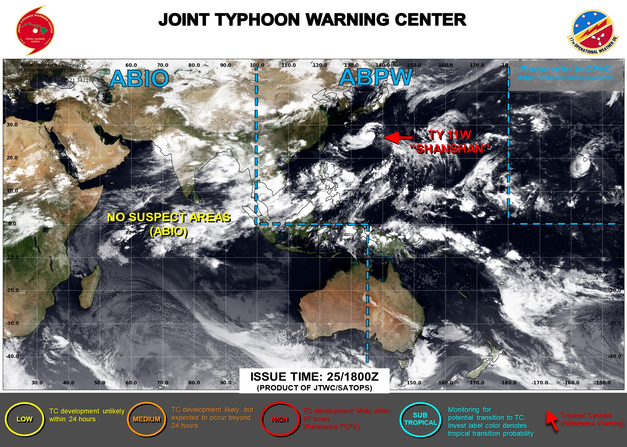 JTWC IS ISSUING 6HOURLY WARNINGS ON 11W, ON 01C AND ON 07E. 3HOURLY SATELLITE BULLETINS ARE ISSUED ON 11W AND 01C. JTWC IS ISSUING 6HOURLY WARNINGS ON 11W, ON 01C AND ON 07E. 3HOURLY SATELLITE BULLETINS ARE ISSUED ON 11W AND 01C.