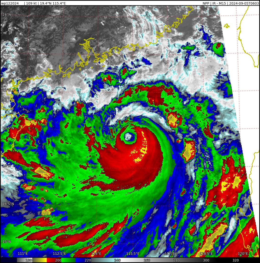 12W(YAGI) reached Super Typhoon Intensity now approaching HAINAN island// TD 13W// INVEST 94W// 0509utc 12W(YAGI) reached Super Typhoon Intensity now approaching HAINAN island// TD 13W// INVEST 94W// 0509utc