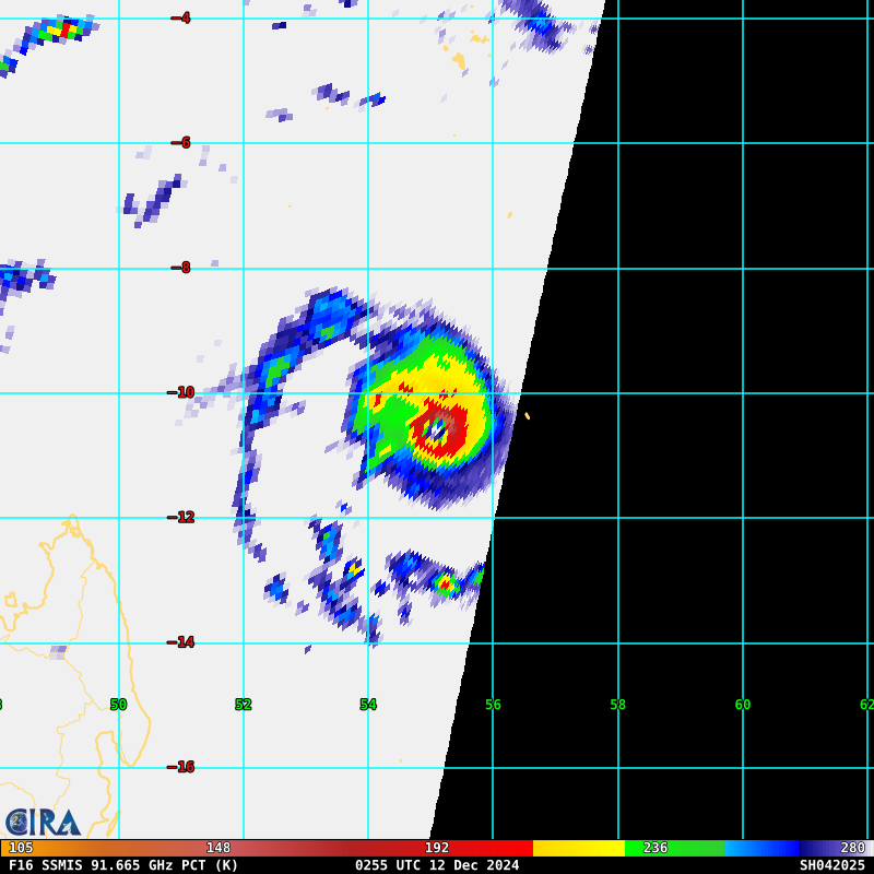 Powerful and compact TC 04S(CHIDO) tracked over AGALEGA islands now peaking at Super Typhoon Intensity//1209utc Powerful and compact TC 04S(CHIDO) tracked over AGALEGA islands now peaking at Super Typhoon Intensity//1209utc