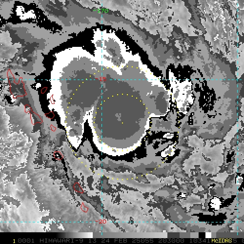 Extremely busy Southern Hemisphere// 19P(RAE) and 20S(BIANCA) CAT 2 US//2421utc  Extremely busy Southern Hemisphere// 19P(RAE) and 20S(BIANCA) CAT 2 US//2421utc