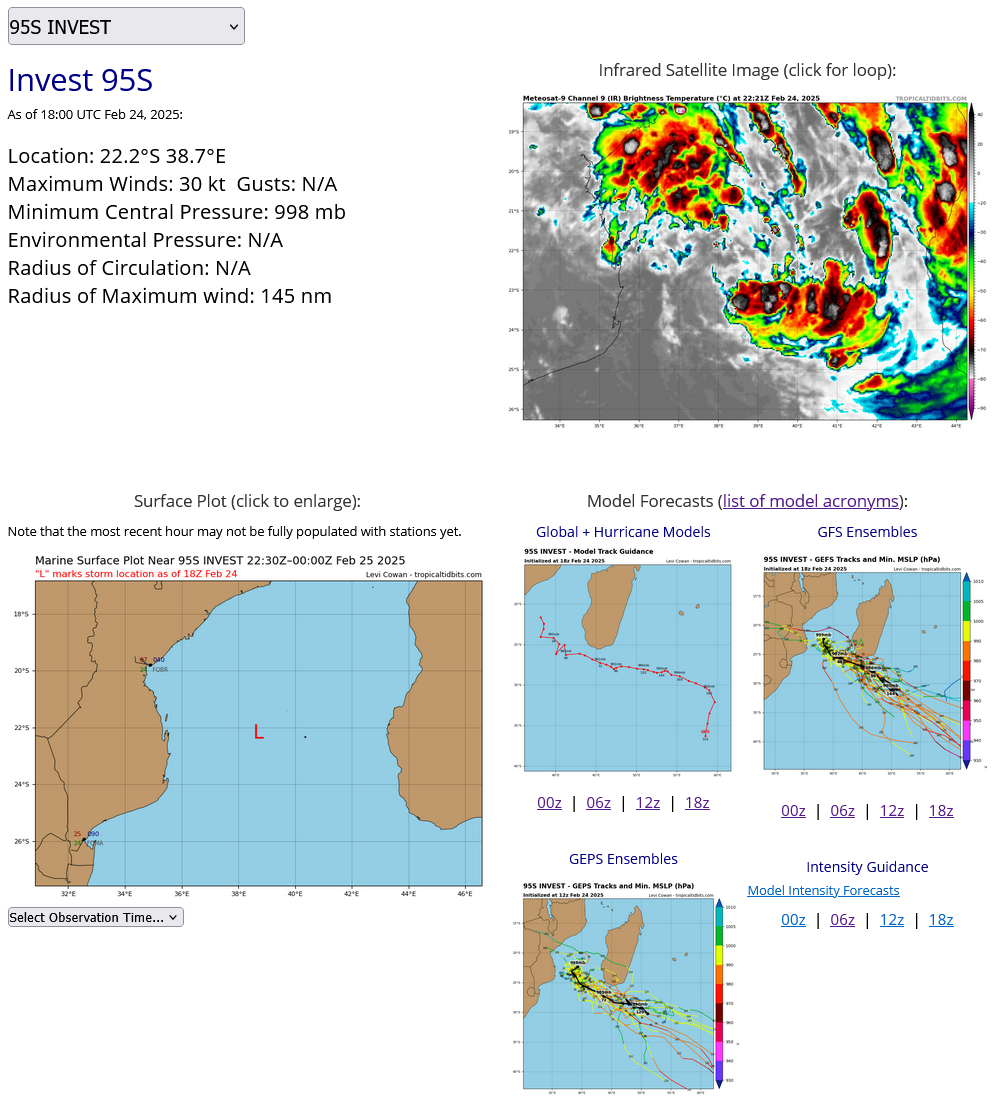 Extremely busy Southern Hemisphere// 19P(RAE) and 20S(BIANCA) CAT 2 US//2421utc  Extremely busy Southern Hemisphere// 19P(RAE) and 20S(BIANCA) CAT 2 US//2421utc