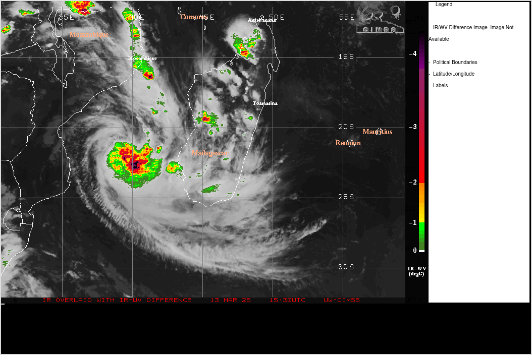 TC 25S(JUDE) intensifying forecast landfall near Toliara/MADAGASCAR within 24h// TC 24S(IVONE) unravelling// 3 Week Tropical Cyclone Formation Probability//1400utc  TC 25S(JUDE) intensifying forecast landfall near Toliara/MADAGASCAR within 24h// TC 24S(IVONE) unravelling// 3 Week Tropical Cyclone Formation Probability//1400utc