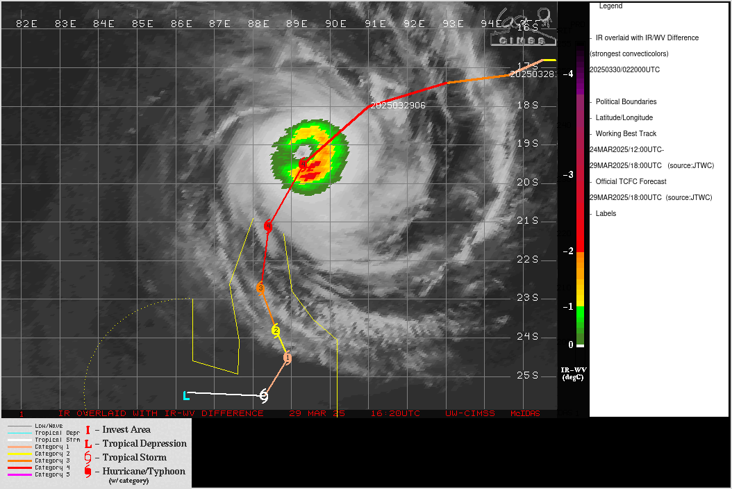 TC 27S(COURTNEY) recahed Super Typhoon Intensity//Over-land TC 28S(DIANNE)//INVEST 97W//3003uitc
