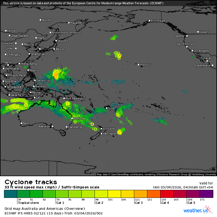 3 Week Tropical Cyclone Formation Probability//03/03/26