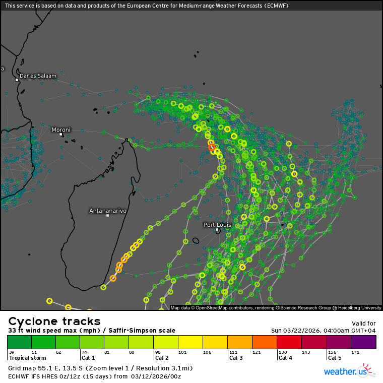 3 Week Tropical Cyclone Formation Probability//03/10/26