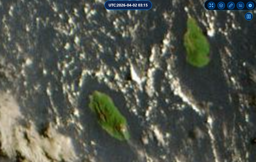 Photos satellite de ce matin et la Dépression Tropicale 99S//02/04/26