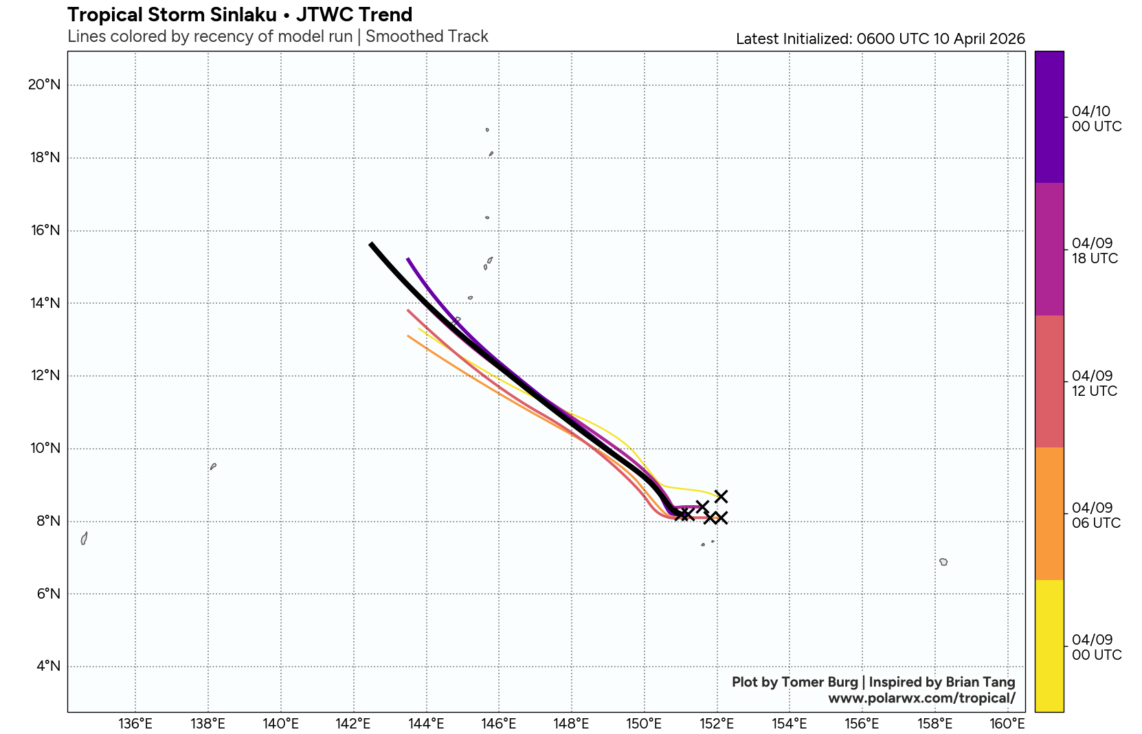 WESTERN PACIFIC: TS 04W(SINLAKU) intensifying could be a direct threat to GUAM in 72h as a powerful typhoon// SOUTH PACIFIC: TS 30P(MAILA) up-welling taking its toll/31P(VAIANU) strong subtropical storm heading for NZ//100900 UTC 
