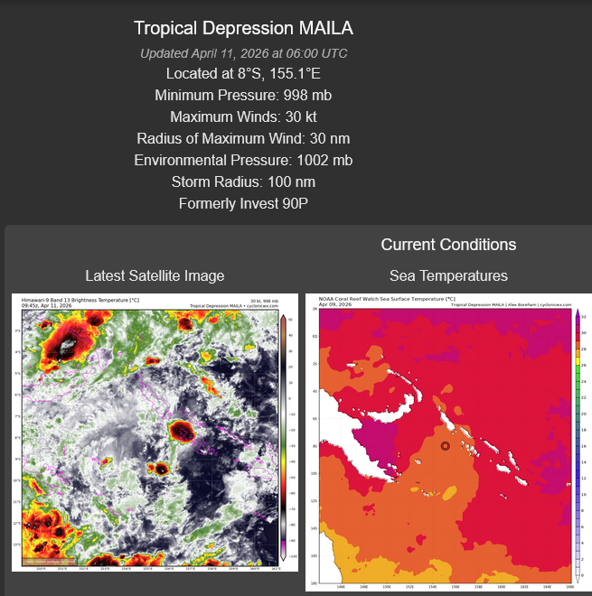 WESTERN PACIFIC: by 48h TY 04W(SINLAKU) is forecast be near Super Typhoon intensity and track dangersouly close to GUAM /SOUTH PACIFIC: TD 30P(MAILA) spectacular weakening last 24h/31P(VAIANU) subptropical storm close to NZ//110900 UTC