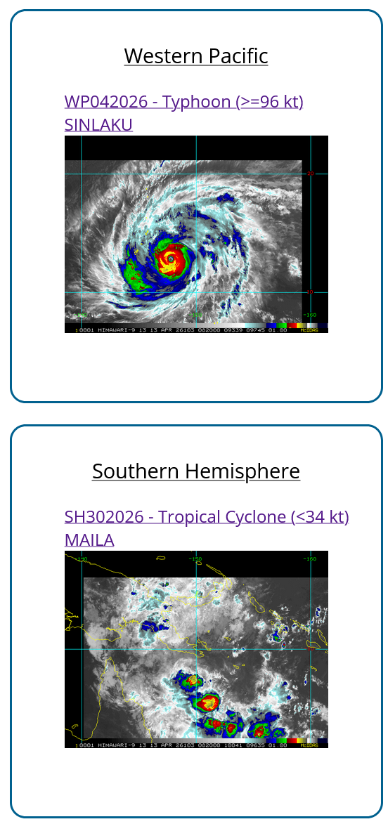 WESTERN PACIFIC: Super Typhoon 04W(SINLAKU) CAT 5 US peaked at 160kt,forecast to hit directly TINIAN and SAIPAN islands in 24h at Super Typhoon Intensity//130900 UTC 