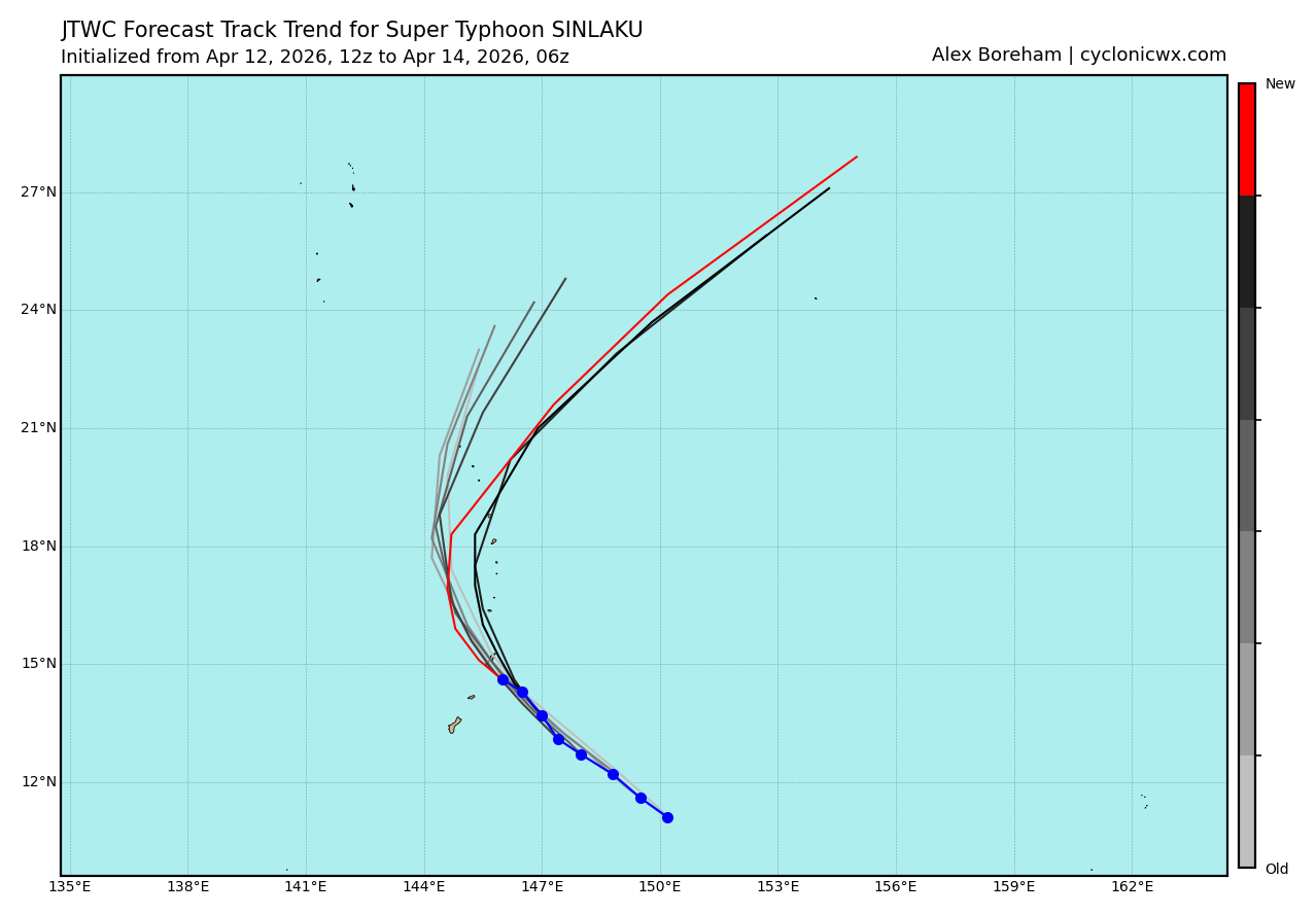 WESTERN PACIFIC: Super Typhoon 04W(SINLAKU) CAT 4 US exhibiting an eye-wall replacement cycle with imminent landfall near AGUIJAN or TINIAN with very destructive winds/ SOUTH INDIAN: Invest 92S/140900 UTC /