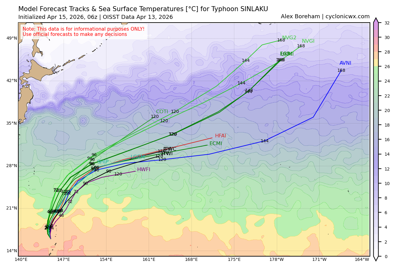 WESTERN PACIFIC: Typhoon 04W(SINLAKU) large and still powerful CAT 3 US,  slow mover lead to a prolonged period period of destructive winds over the MARIANAS/ SOUTH INDIAN: Invest 92S//150900 UTC  