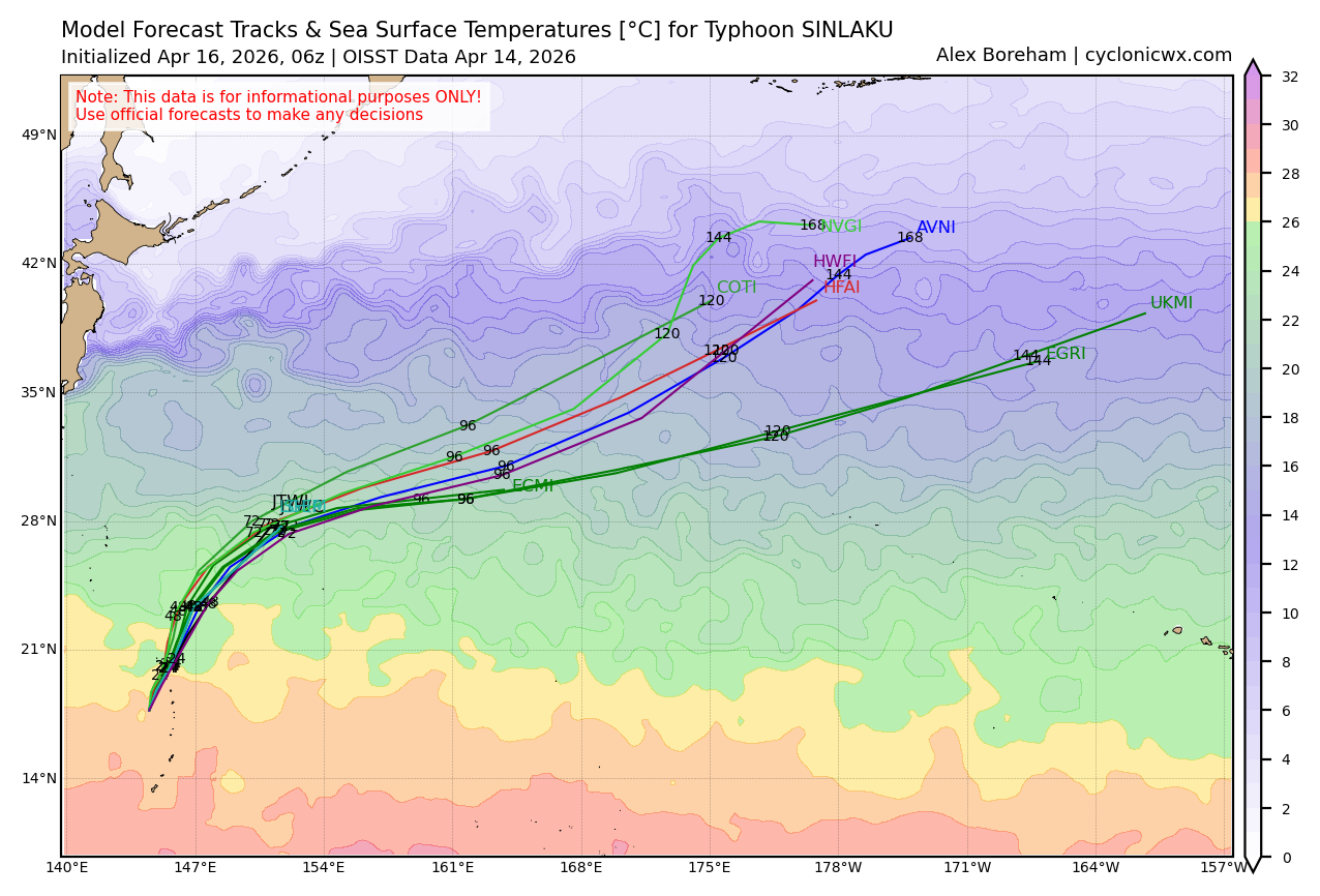 WESTERN PACIFIC: 04W(SINLAKU) CAT 3 US forecast to remain a Typhoon for the next 48h before becoming a strong extratropical storm/SOUTH INDIAN: Invest 92S//161000 UTC  