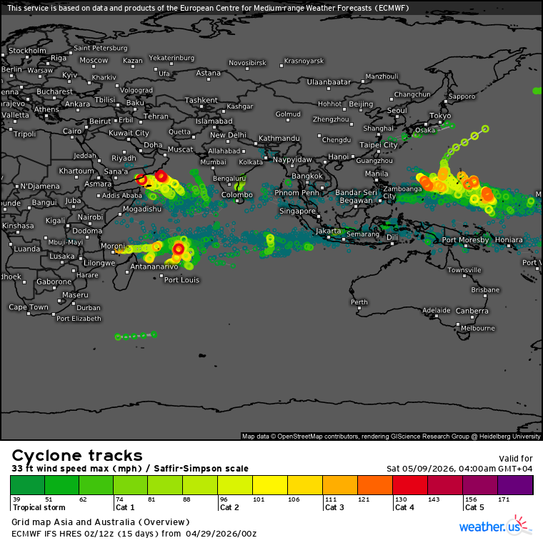 3 Week Tropical Cyclone Formation Probability//04/29/26