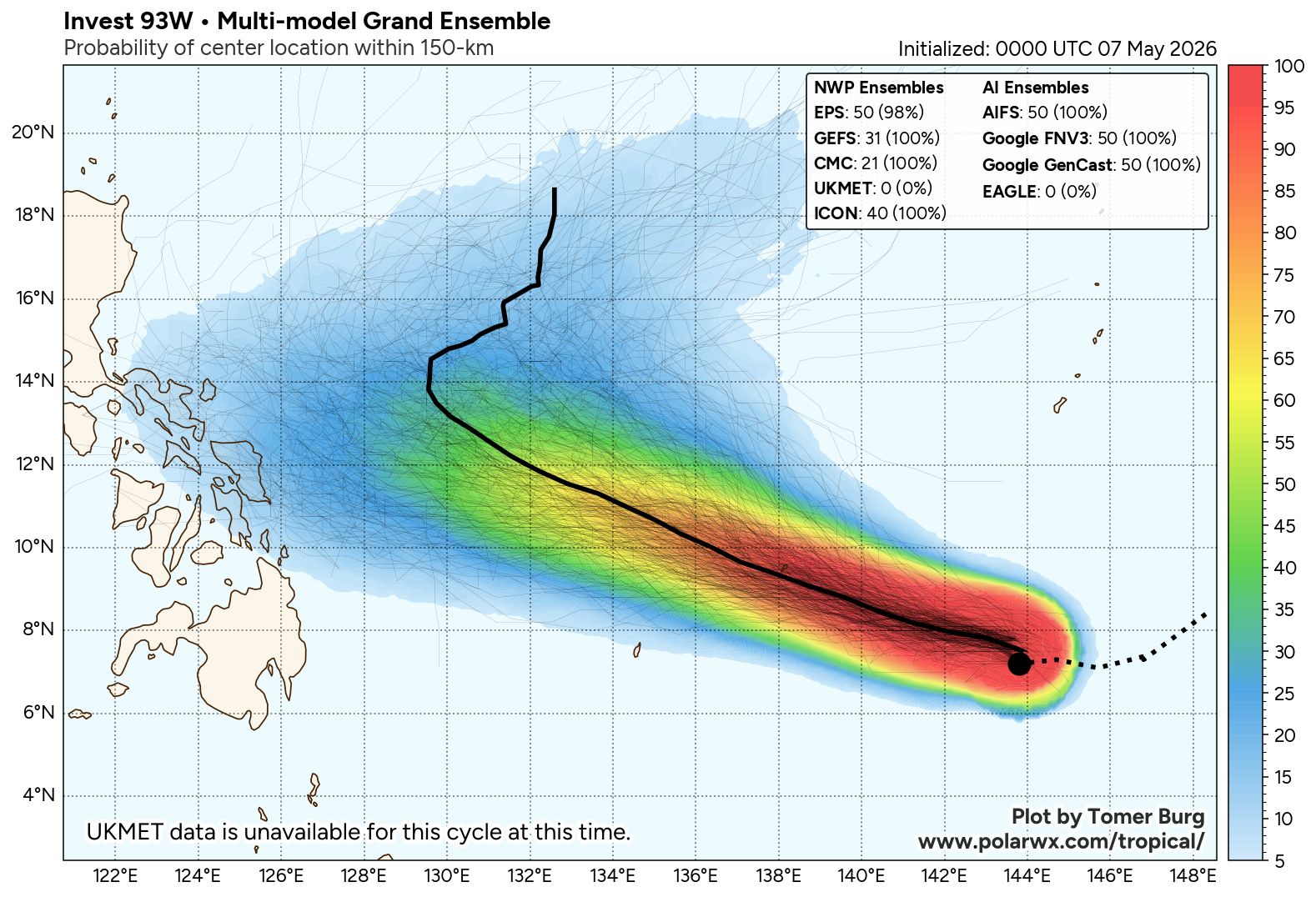 WESTERN PACIFIC: TS 05W(HAGUPIT) Environmental conditions forecast to stymie significant intensification/SOUTH INDIAN: INVEST 93S //070930 UTC