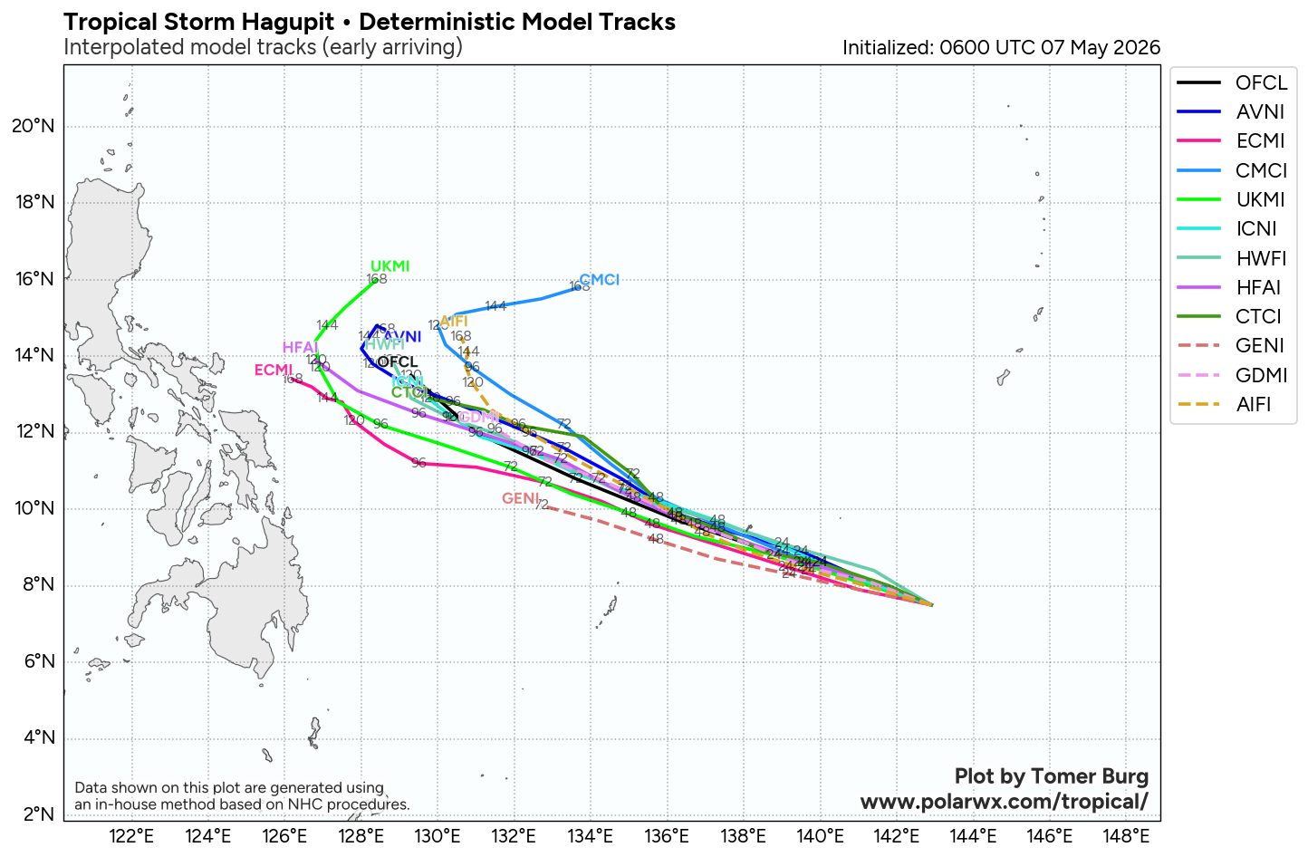 WESTERN PACIFIC: TS 05W(HAGUPIT) Environmental conditions forecast to stymie significant intensification/SOUTH INDIAN: INVEST 93S //070930 UTC