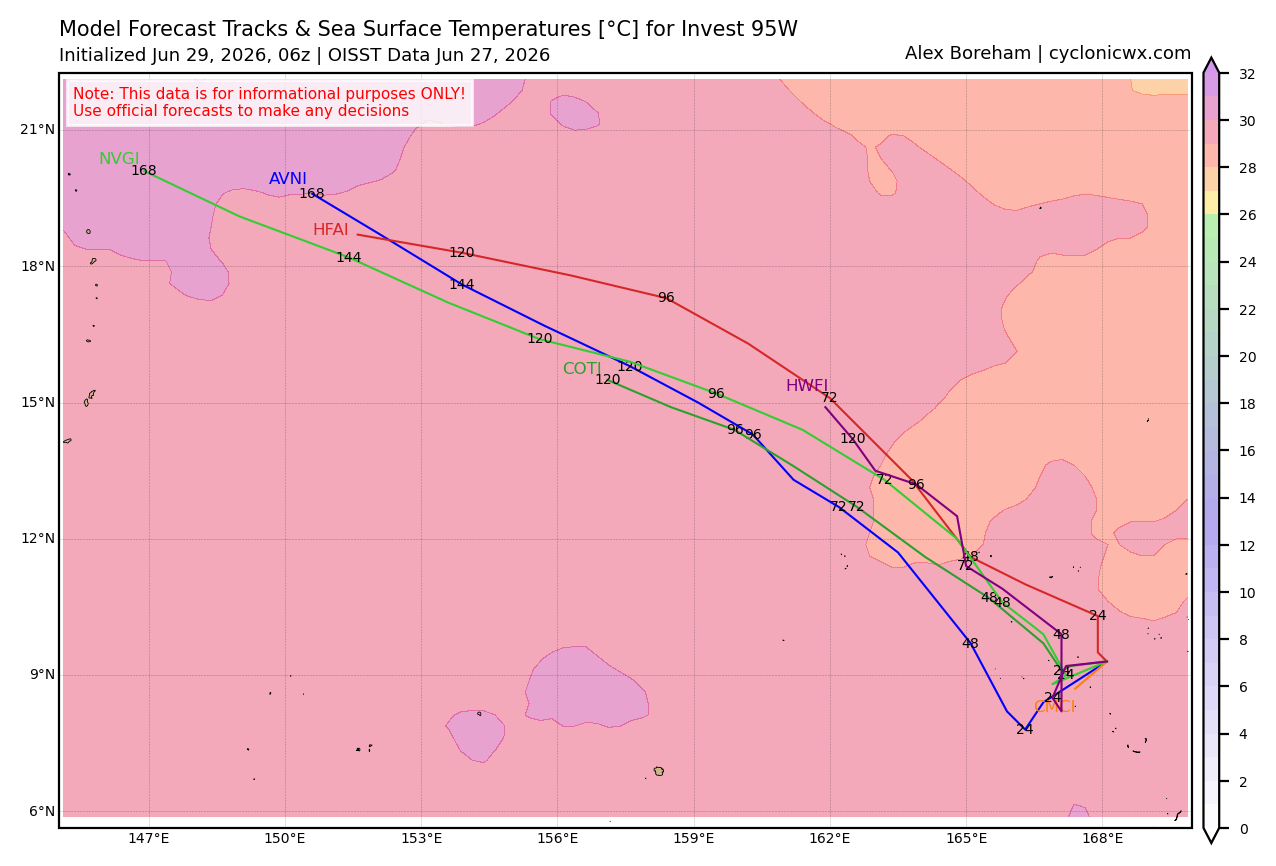 WESTERN PACIFIC: Invest 95W & Invest 96W//29@0900 UTC