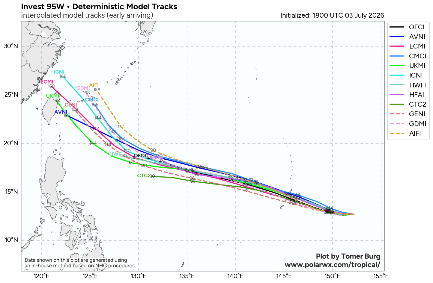 WESTERN PACIFIC:Super Typhoon 09W(BAVI) Extreme Rapid Intensification to CAT 5 US, bearing down on the MARIANAS/TS 10W(MAYSAK)/SOUTH PACIFIC:Invest 97P//03@2200 UTC