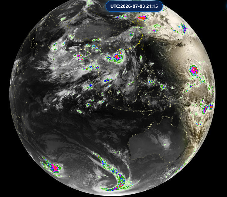 WESTERN PACIFIC:Super Typhoon 09W(BAVI) Extreme Rapid Intensification to CAT 5 US, bearing down on the MARIANAS/TS 10W(MAYSAK)/SOUTH PACIFIC:Invest 97P//03@2200 UTC