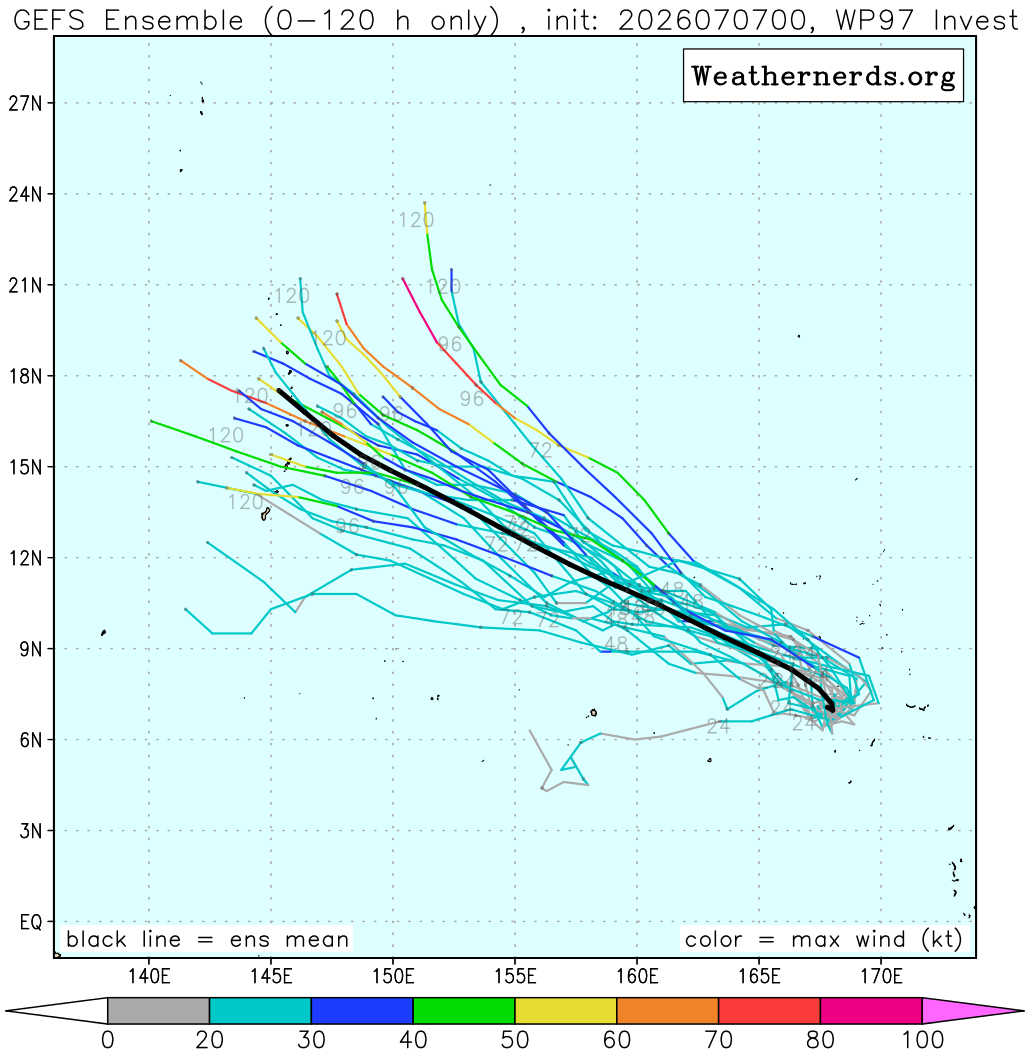 WESTERN PACIFIC: TY 09W(BAVI) CAT 4 US, ERC completed, new Peak Intensity possible next 24h/ Invest 97W//07@1030 UTC