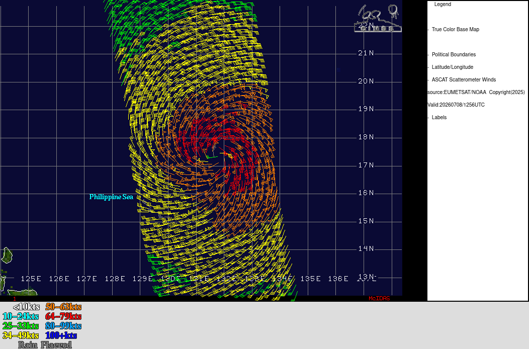 WESTERN PACIFIC: TY 09W(BAVI) peaked at STY Intensity again, now undergoing another ERC, gradually approaching the YAEYMA islands next 48h/Invest 97W//08@1700 UTC 