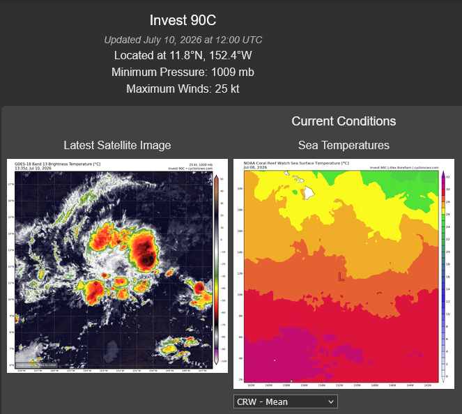 WESTERN PACIFIC: TY 09W(BAVI) CAT 1 US,with a massive circulation, forecast to track very close or over ISHIGAKI island within 12h before making landfall over WENZHOU/Invest 97W/Invest 90C/10@1530 UTC