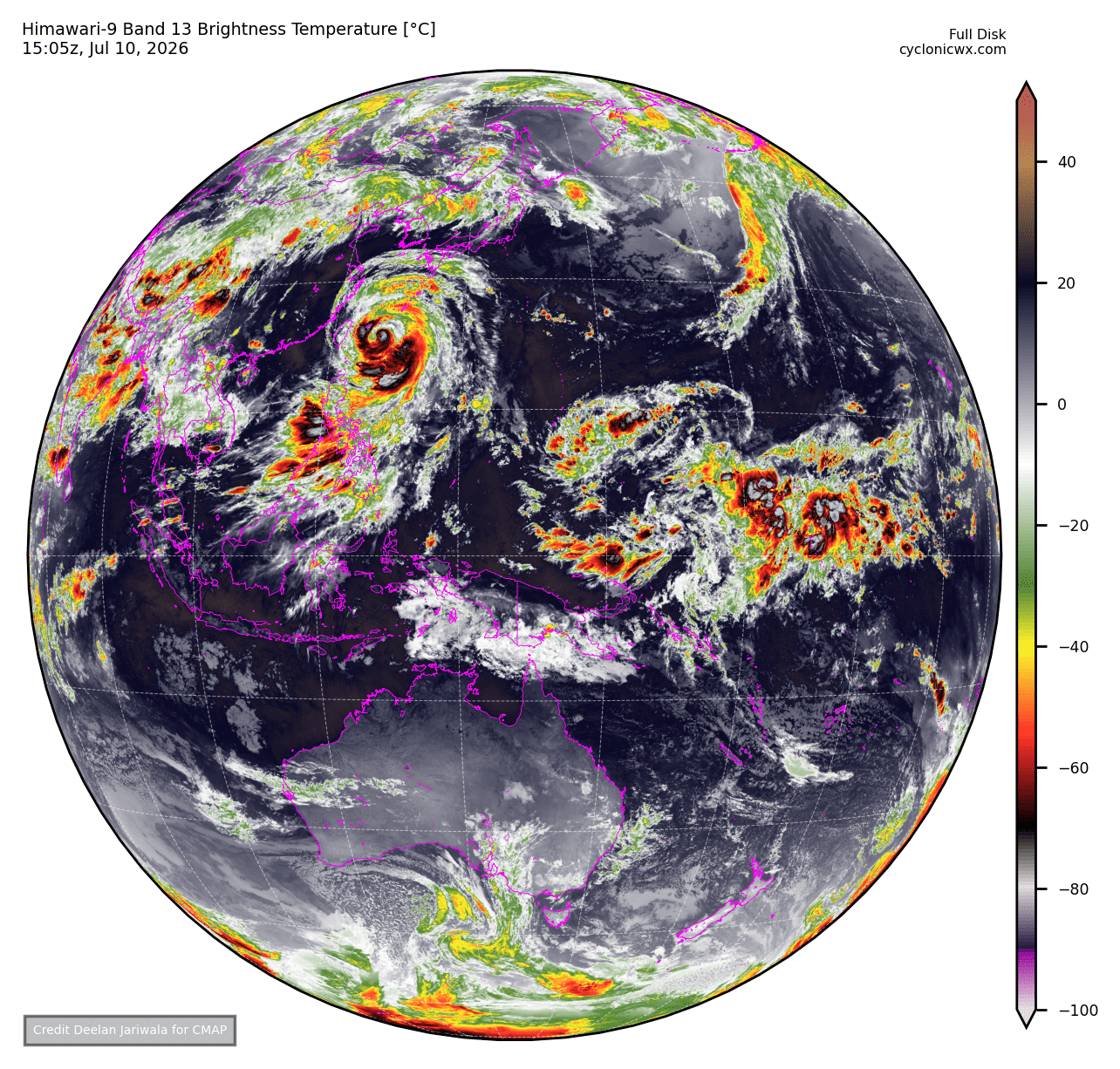 WESTERN PACIFIC: TY 09W(BAVI) CAT 1 US,with a massive circulation, forecast to track very close or over ISHIGAKI island within 12h before making landfall over WENZHOU/Invest 97W/Invest 90C/10@1530 UTC