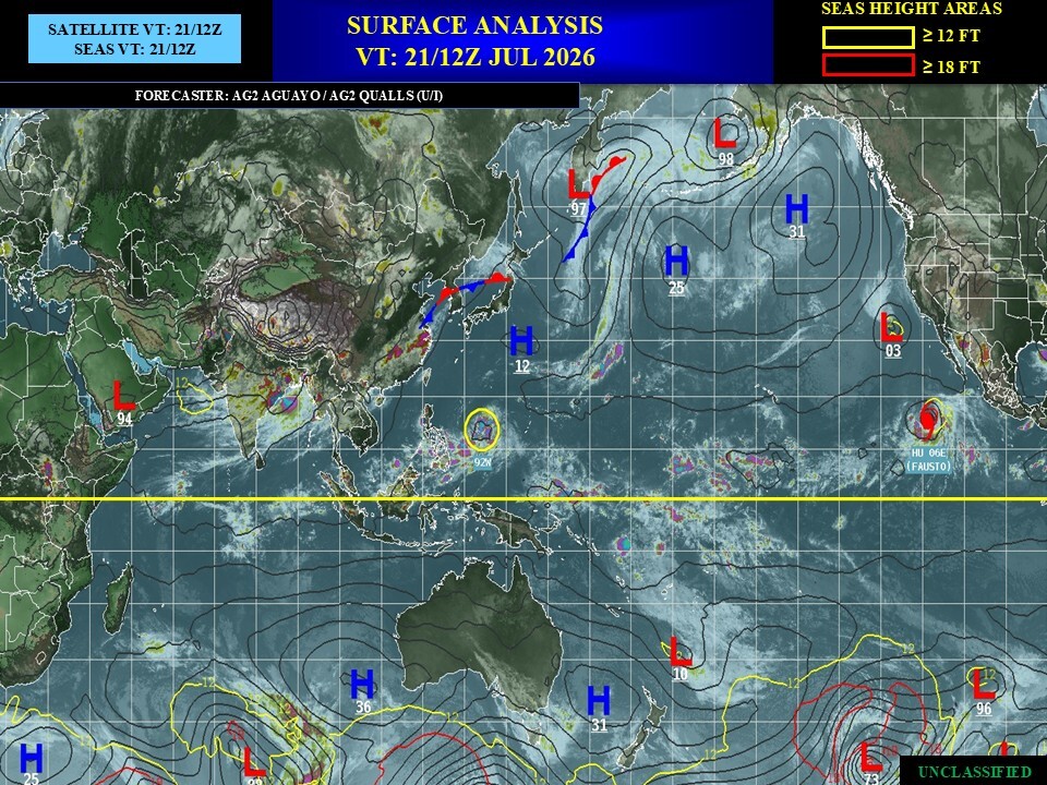 TROPICAL CYCLONE UPDATES PACIFIC/INDIAN/ATLANTIC OCEANS//21@1600 UTC 