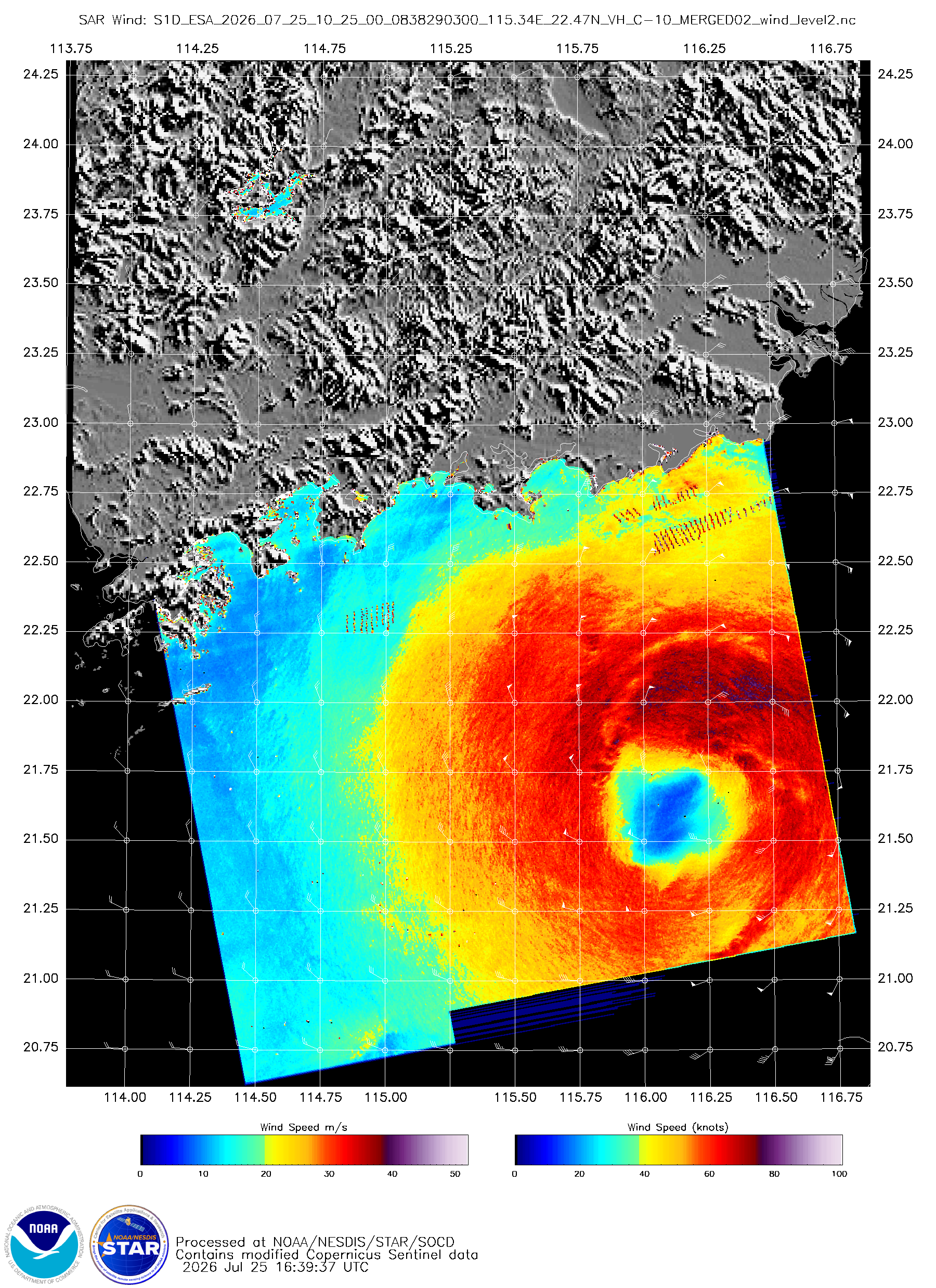 WESTERN PACIFIC: Typhoon 11W(NOUL) CAT 2 US making landfall East of HONG KONG/HU 06E(FAUSTO) CAT 2 /TS 07E(GENEVIEVE) forecast to peak at CAT 4 by 72 hours/Invest 93B//25@2130 UTC 