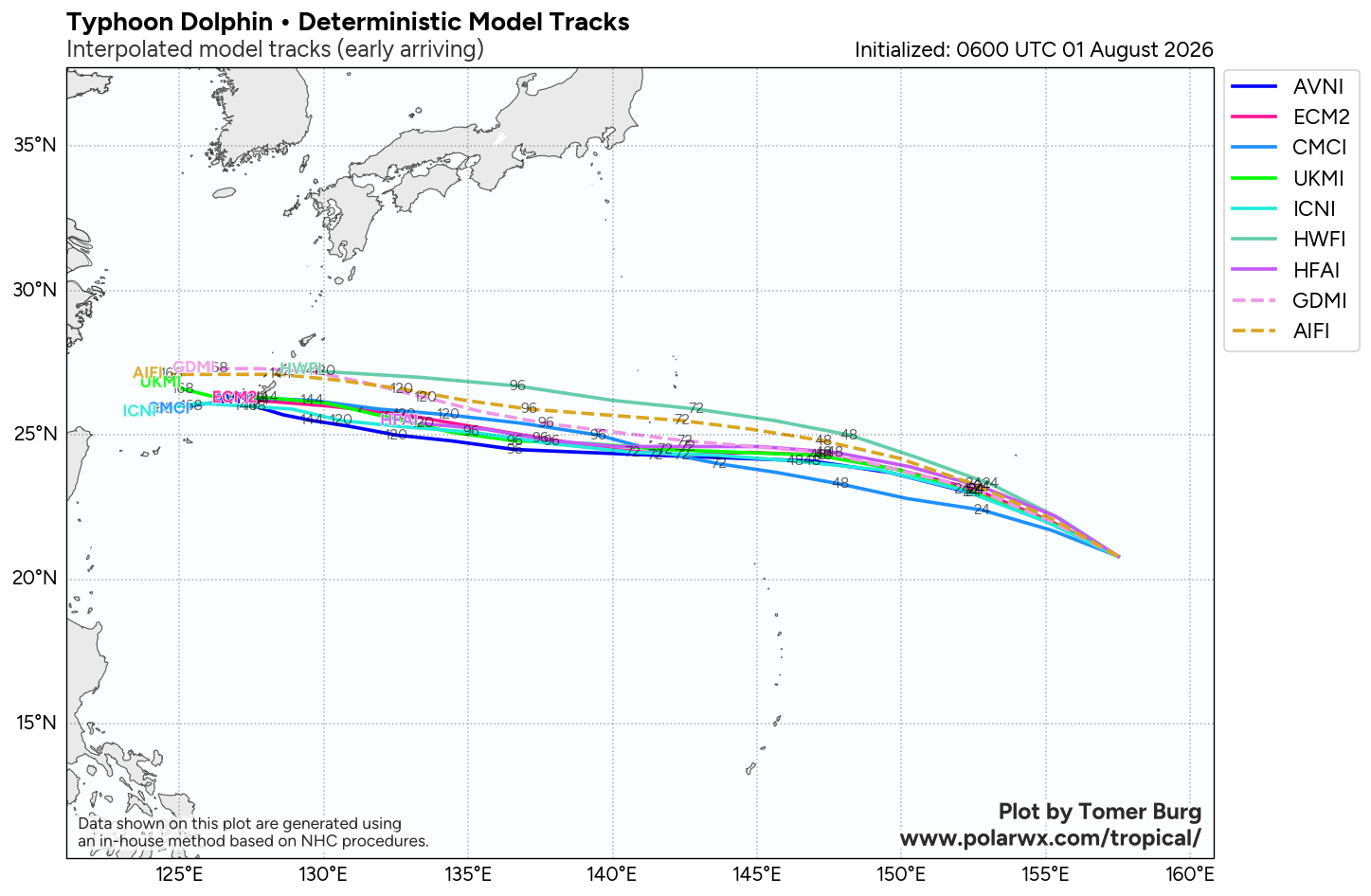 WESTERN PACIFIC: TY 12W(DOLPHIN) 3rd ERC near completion,still powerful CAT 4 US/EASTERN PACIFIC: 07E(GENEVIEVE) nicely depicted by SAR//01@1000 UTC