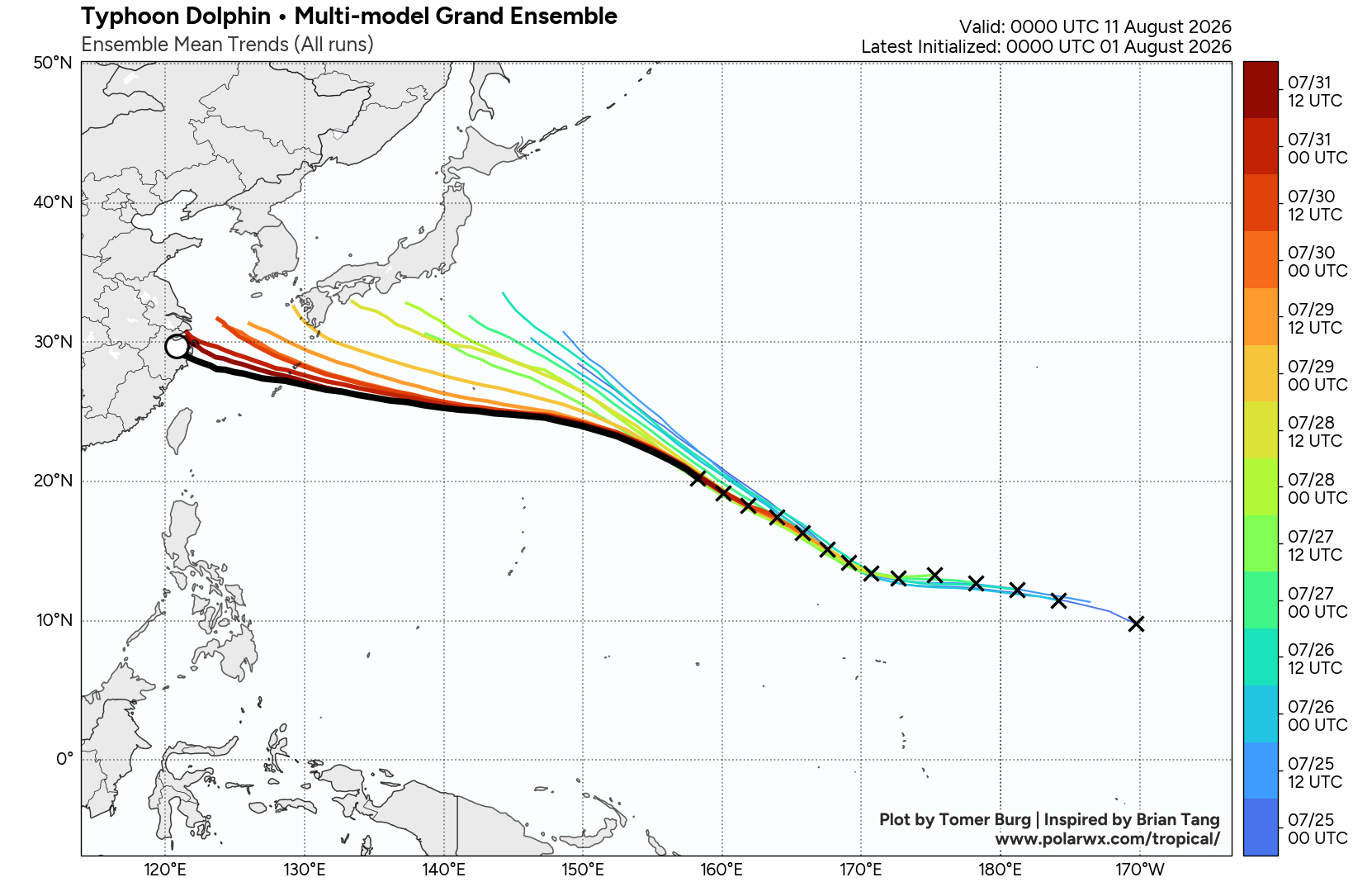 WESTERN PACIFIC: TY 12W(DOLPHIN) 3rd ERC near completion,still powerful CAT 4 US/EASTERN PACIFIC: 07E(GENEVIEVE) nicely depicted by SAR//01@1000 UTC