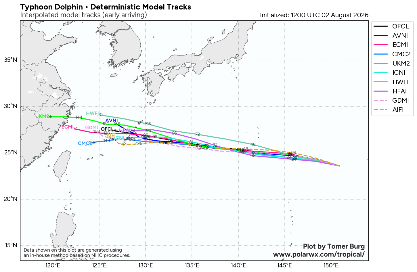 WESTERN PACIFIC: TY 12W(DOLPHIN) CAT 3 US, 4th ERC /Invest 94W/EASTERN PACIFIC: TS 07E(GENEVIEVE) //02@1830 UTC