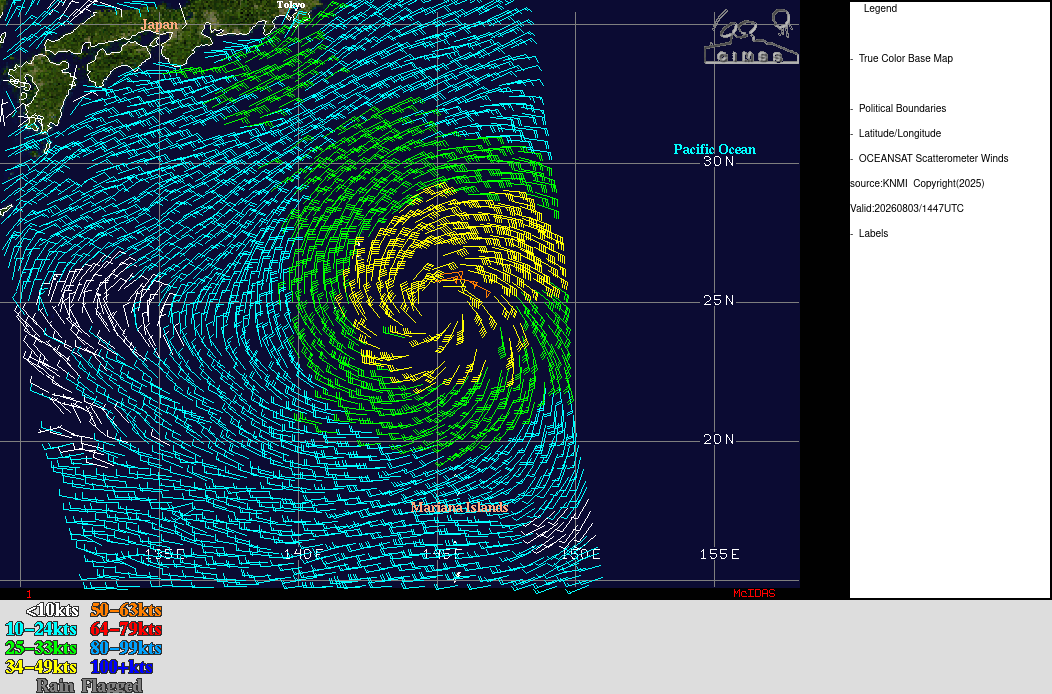 WESTERN PACIFIC: TY 12W(DOLPHIN) CAT 2 US, 4th ERC failed to complete, tracking close to IWO TO island within 12 hours/Invest 94W//03@2230 UTC