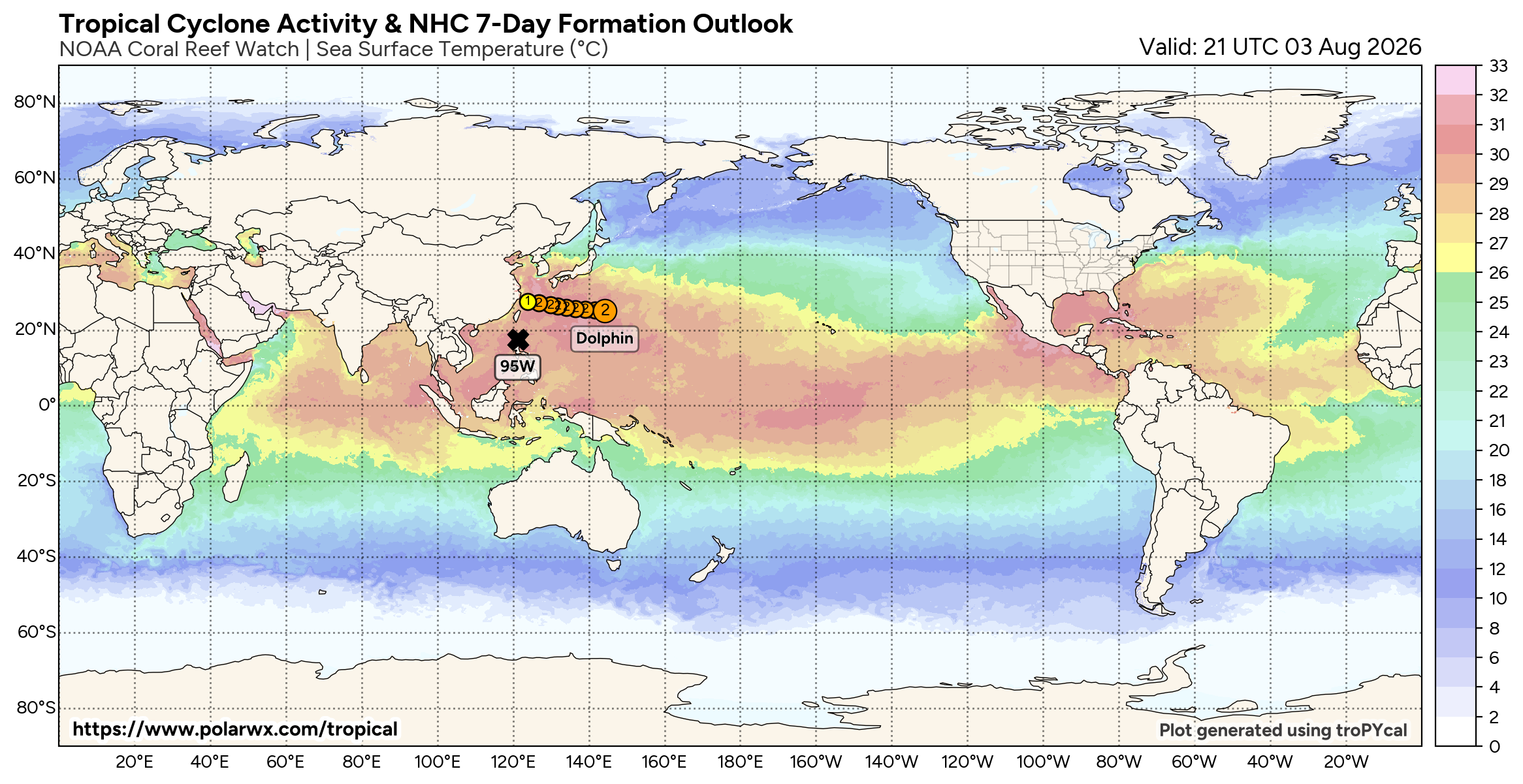 WESTERN PACIFIC: TY 12W(DOLPHIN) CAT 2 US, 4th ERC failed to complete, tracking close to IWO TO island within 12 hours/Invest 94W//03@2230 UTC