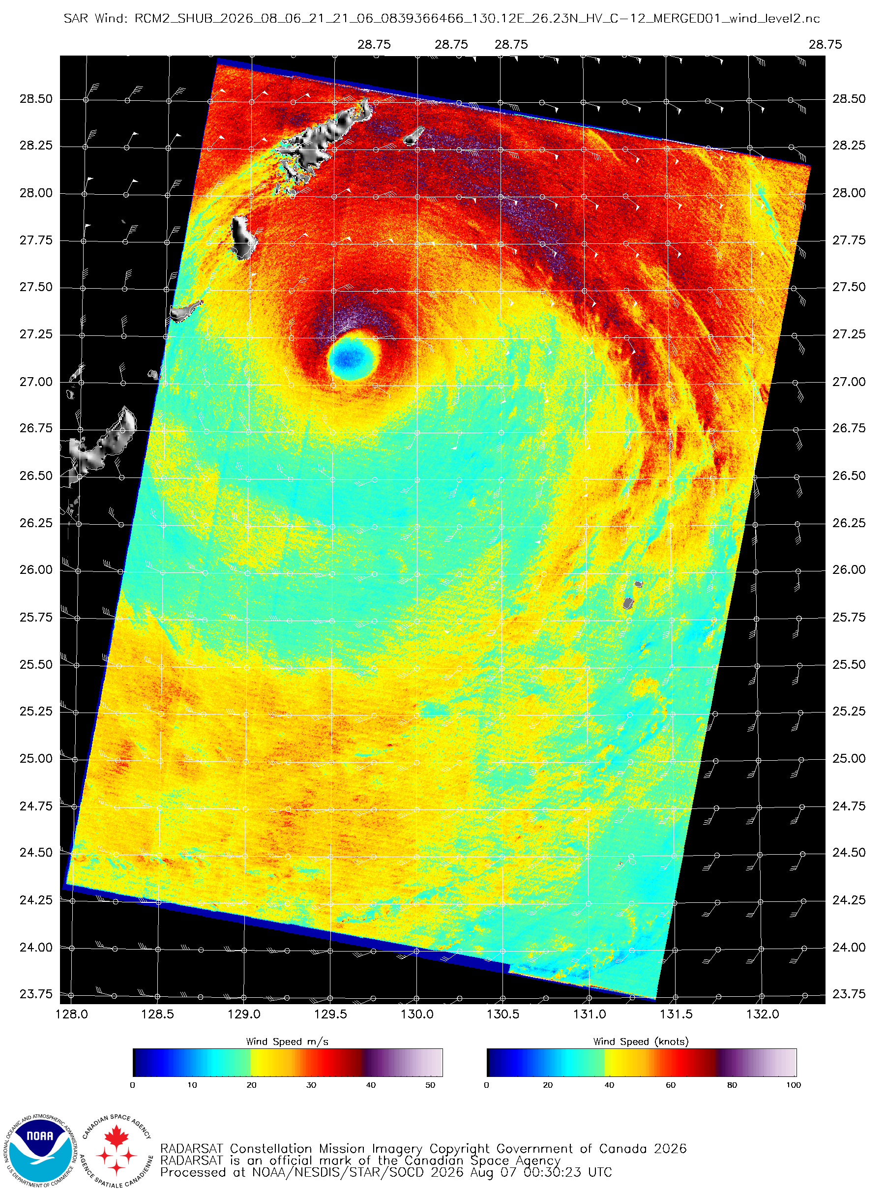 WESTERN PACIFIC: TY 12W(DOLPHIN) CAT 2 US, the pinhole eye scrapes the coast of NW OKINAWA,landfall in CHINA forecast in approx 60h/TS 14W(CHAN HOM)/Invests 97W & 98W//07@1030 UTC
