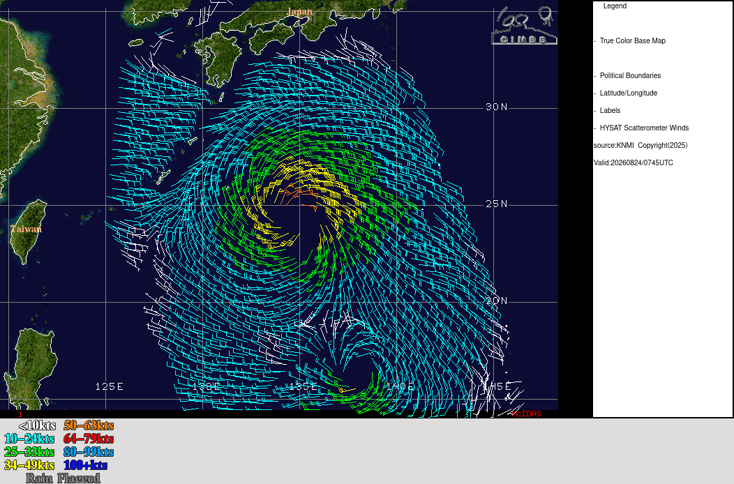 WESTERN PACIFIC: TY 17W(SAUDEL) CAT 3 US  failed to reach STY Intensity,to track close North of OKINAWA by 36h/TS 18W(NARRA)/TD 19W(ATSANI)/98W/CPA:TS 01C(LALA)/TS 02C(MOKE)//EPA:TS 09E(ISELLE)/91E/ATL:95L//24@1100UTC