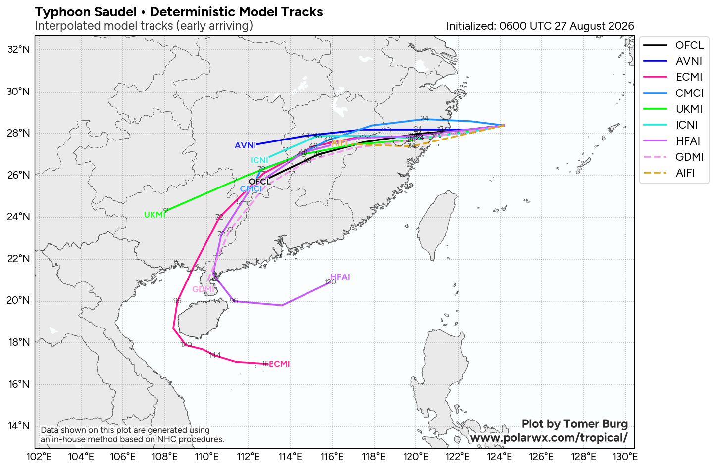 WESTERN PACIFIC: TY 17W(SAUDEL)CAT 1 US to make landfall over Eastern CHINA before 24 hours/TS 20W/TS 21W(ETAU)/CPA:TS 01C(LALA) still there/EPA:09E(ISELLE)/93E/94E/ATL:96L//27@1100 UTC