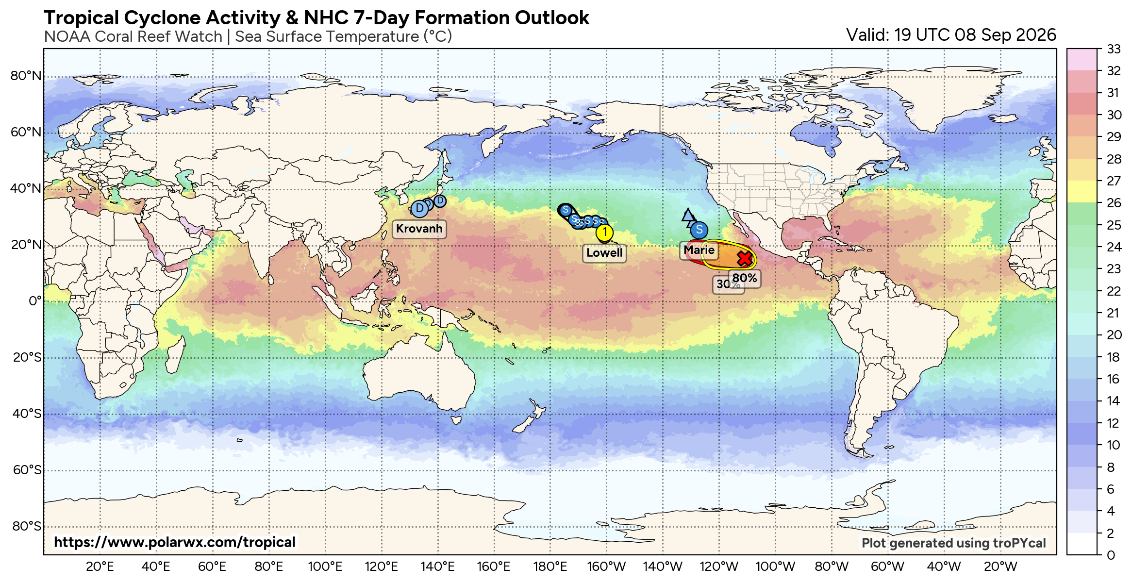 3 Week Tropical Cyclone Formation Probability//09/08/26