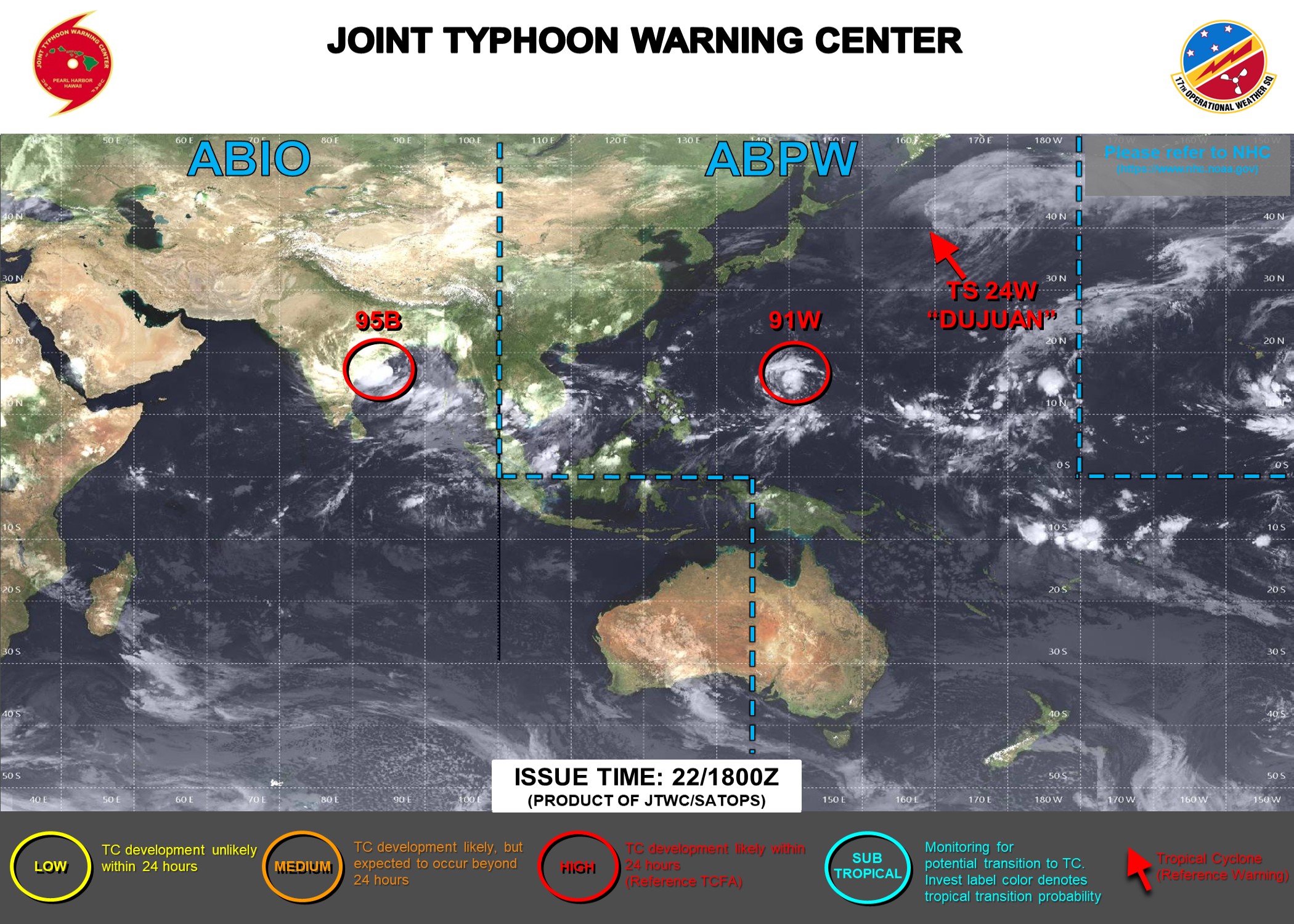 3 Week Tropical Cyclone Formation Probability//09/22/26