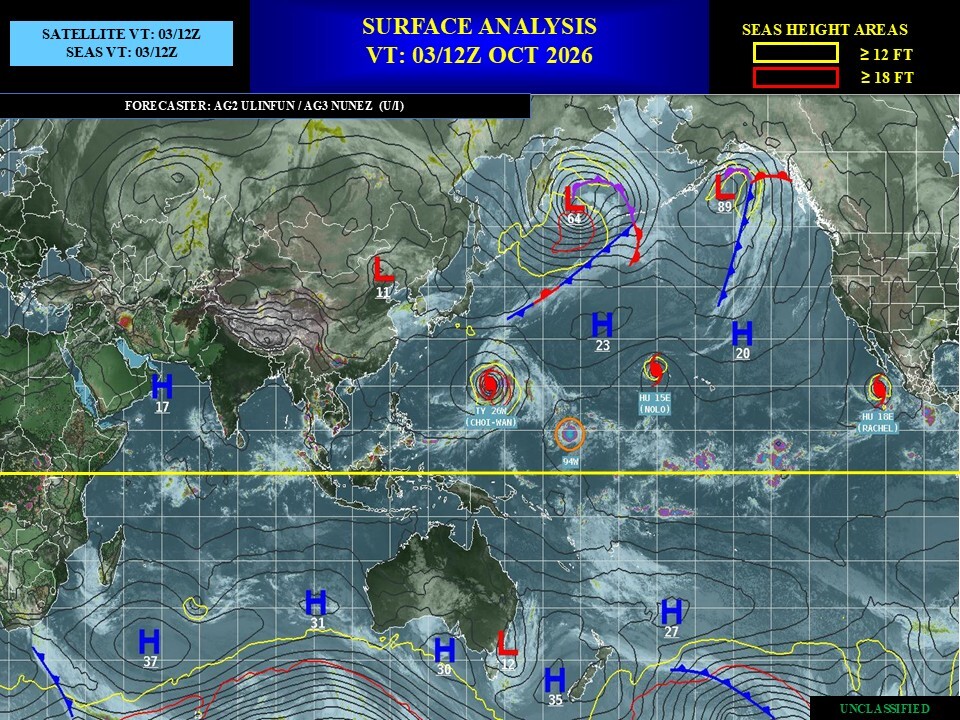 Typhoon 26W(Choi-wan) CAT 3 US ,Rapid Intensification, forecast to peak at CAT 4 within 12 hours